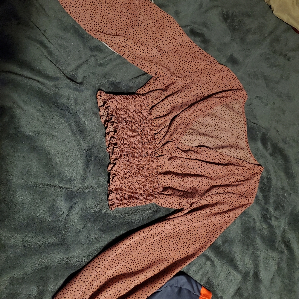 Long sleeve blouse